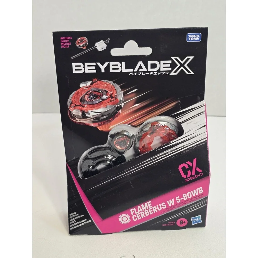 Takara Tomy Beyblade X Flame Cerberus W 5-80WB Starter Pack